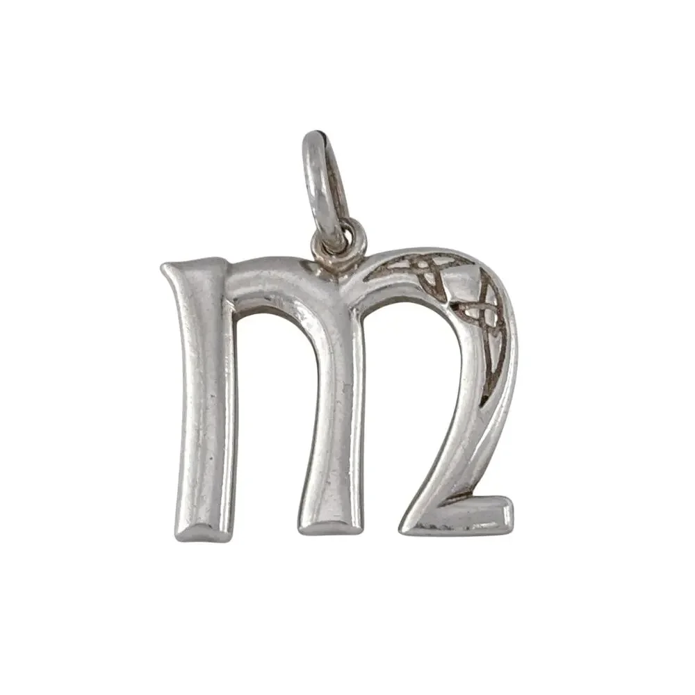 Vintage Sterling Silver 925 [Stone / Design / Motif] Pendant